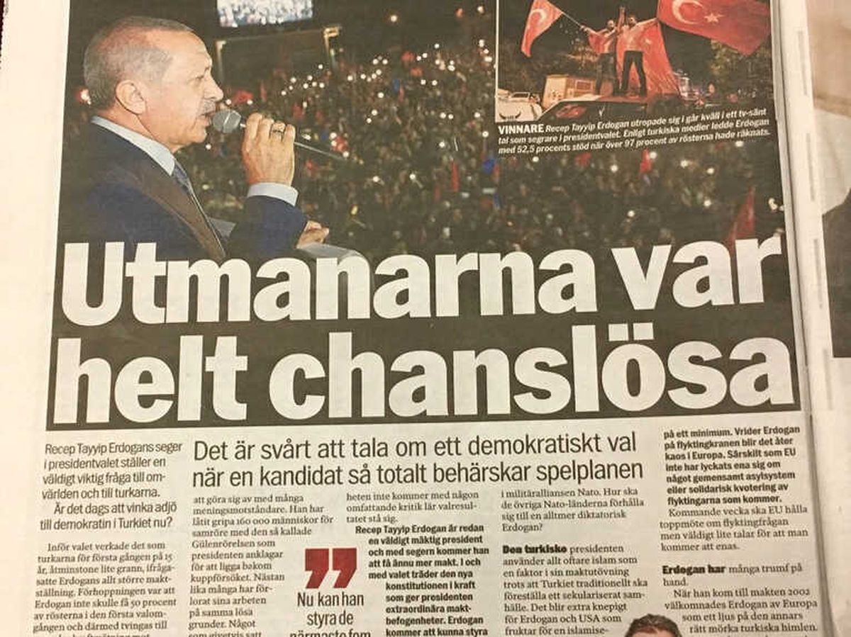 İsveç\'te Erdoğan\'ın Zaferi Konuşuldu