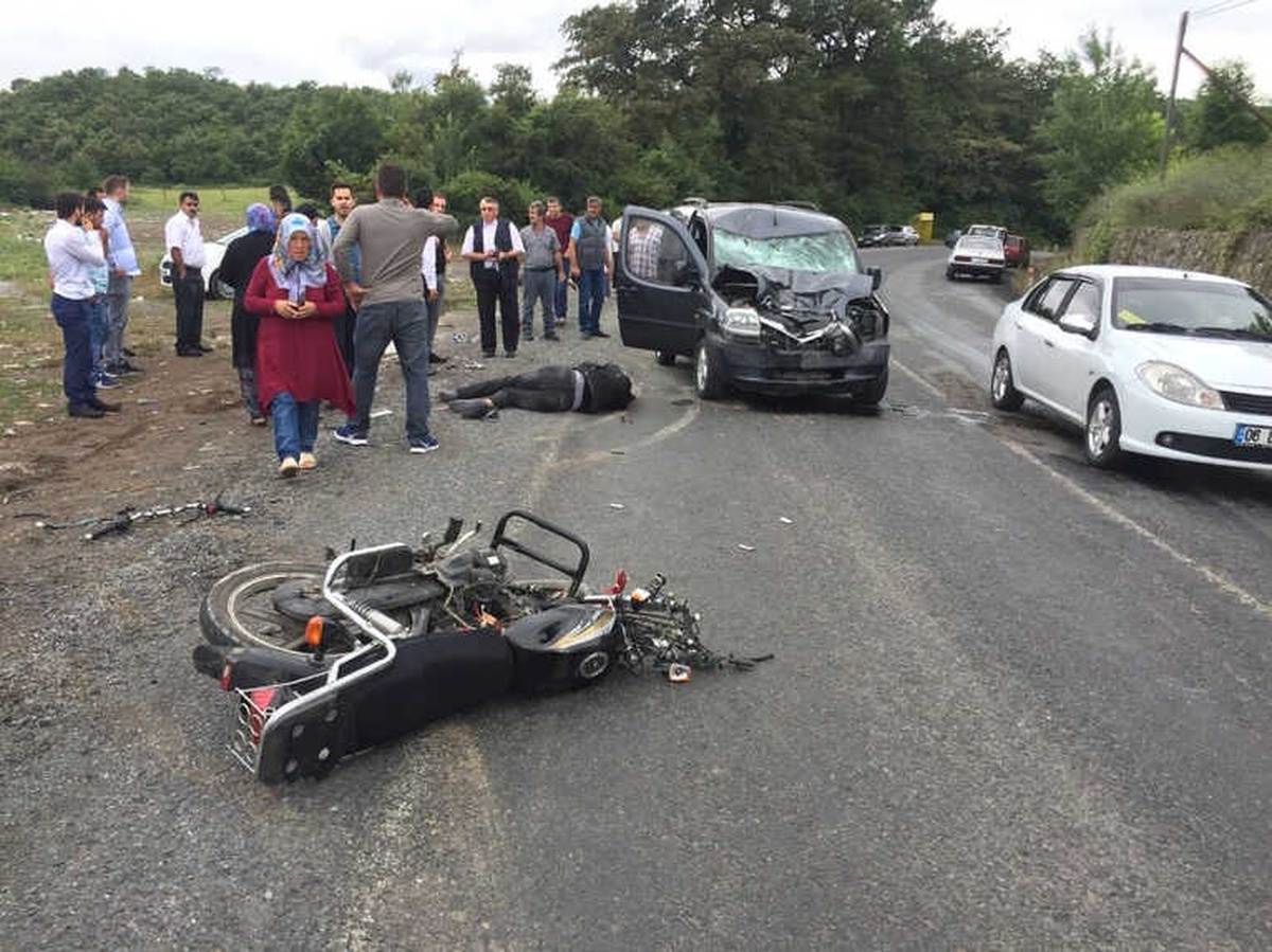 Kazada Yaralanan Motosiklet Sürücüsü Hayata Tutunamadı