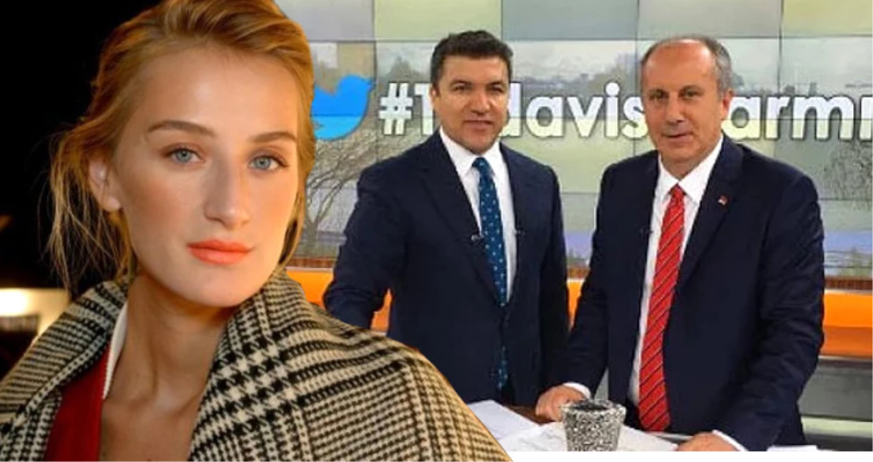 Muharrem İnce\'yi Destekleyen Didem Soydan, İsmail Küçükkaya\'ya Sert Çıktı