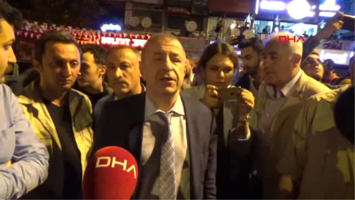 Ümit Özdağ\'dan Beşiktaş İlçe Seçim Kurulu Önünde Açıklama