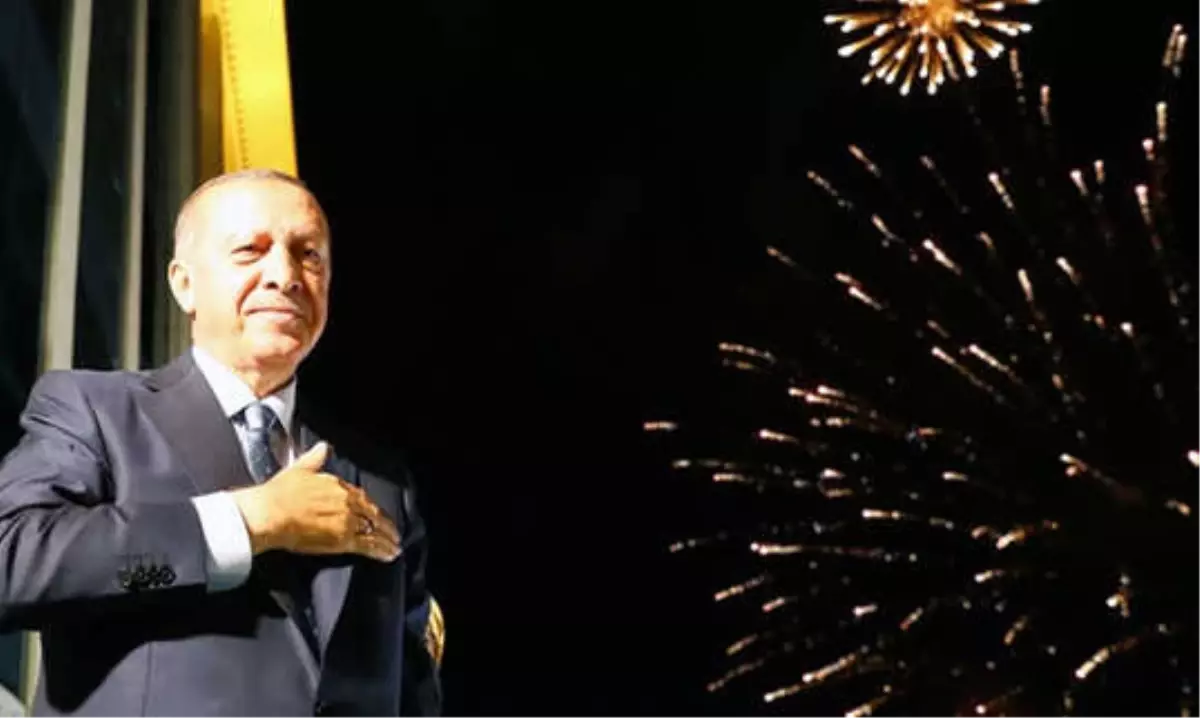 Erdoğan Yeni Sistemin İlk Cumhurbaşkanı Oldu