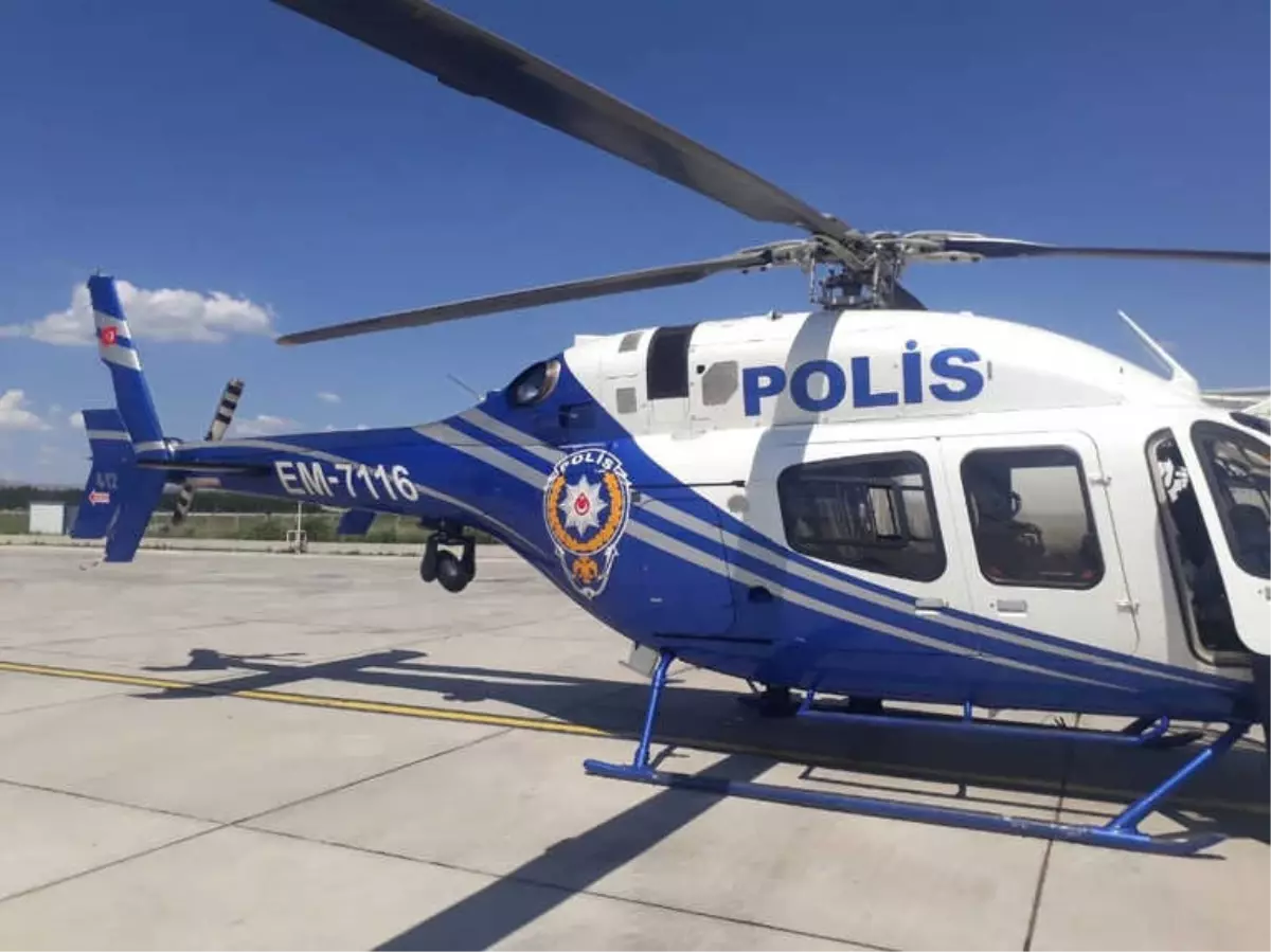 Kayseri\'de Helikopter Destekli Uyuşturucu Denetimi