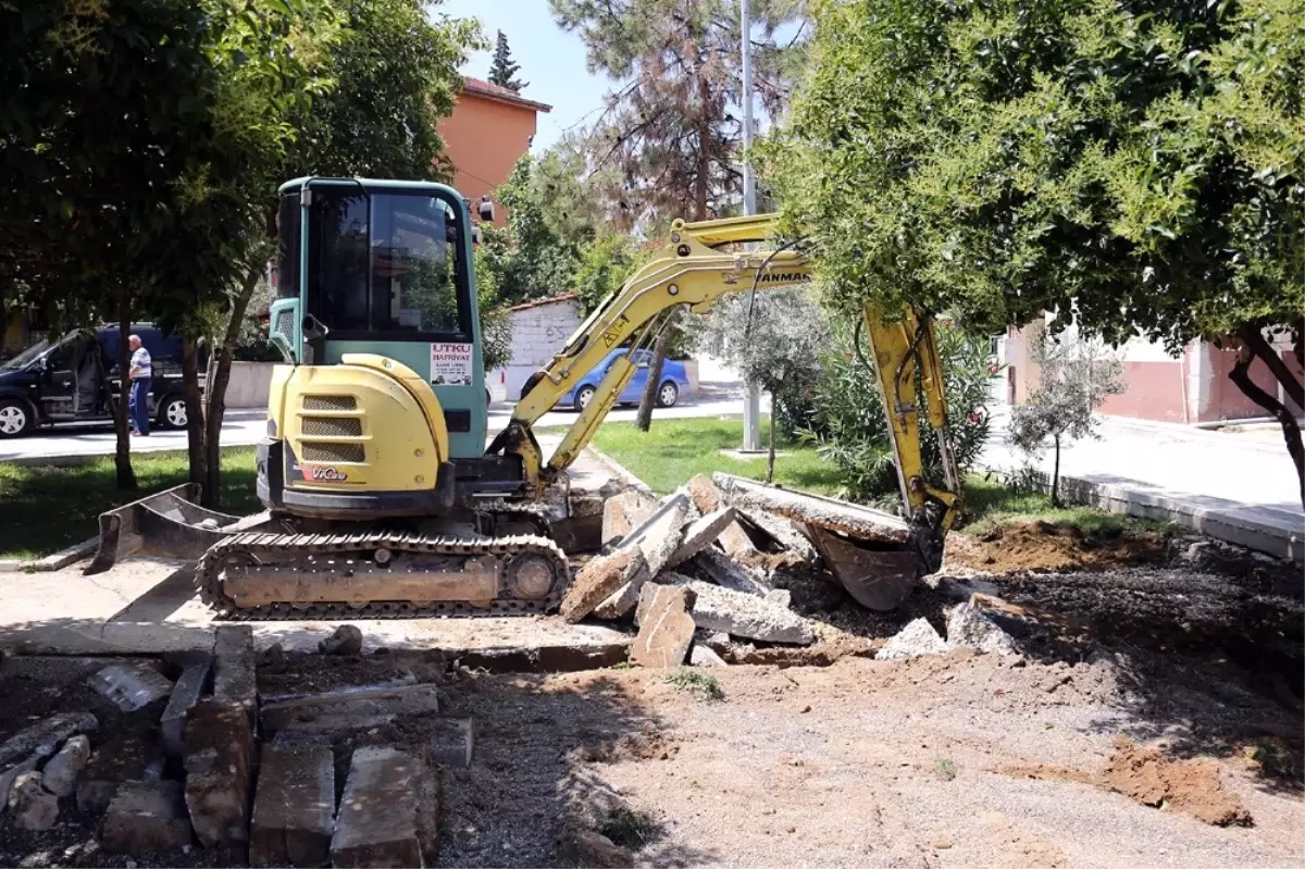 Merkezefendi\'de Üst Yapısı Tamamlanan Mahalleler Parklarla Donatılacak