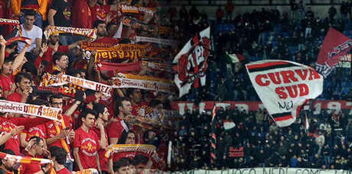 Milan ve G.saraylı Taraftarlar Sosyal Medyada Atıştı!