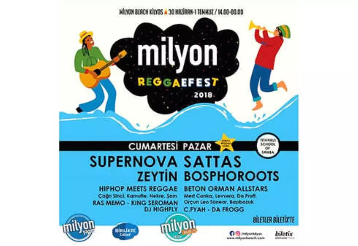 Milyon Beach Kilyos ile Reggae Ruhu