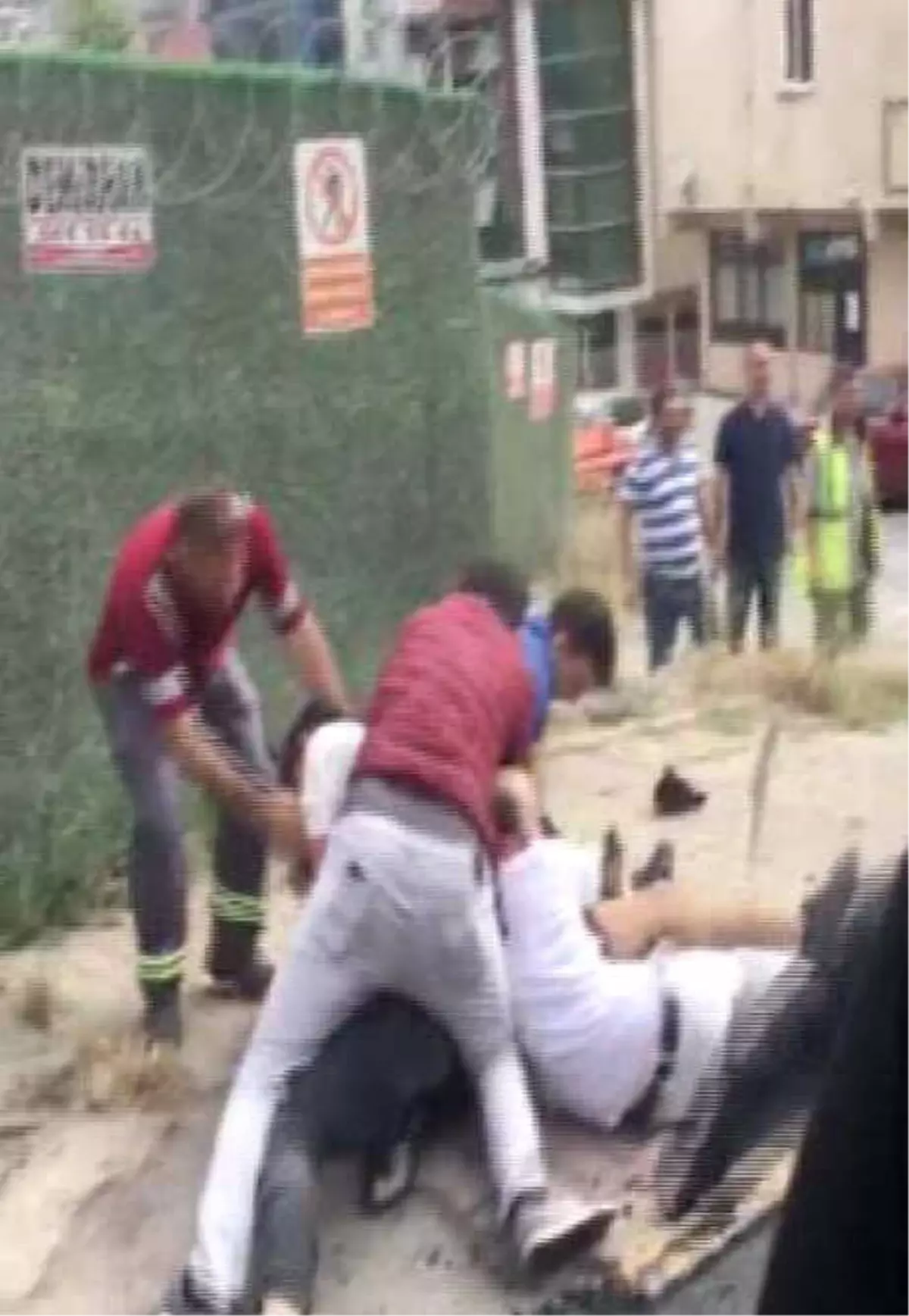 Halk Otobüsündeki Taciz Kavgası Kamerada