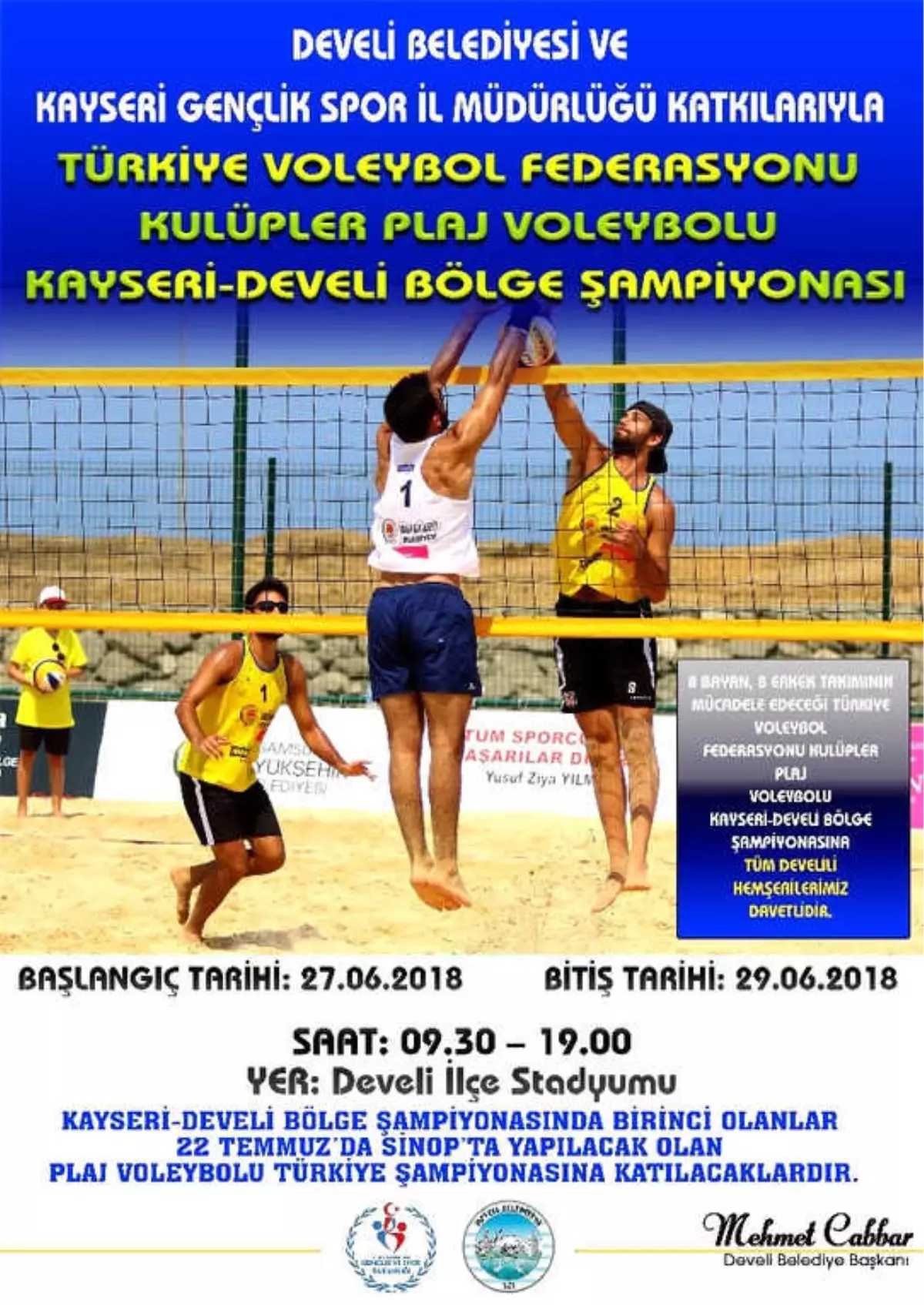 Plajı Olmayan İlçede \'Plaj\' Voleybolu Turnuvası Düzenlenecek