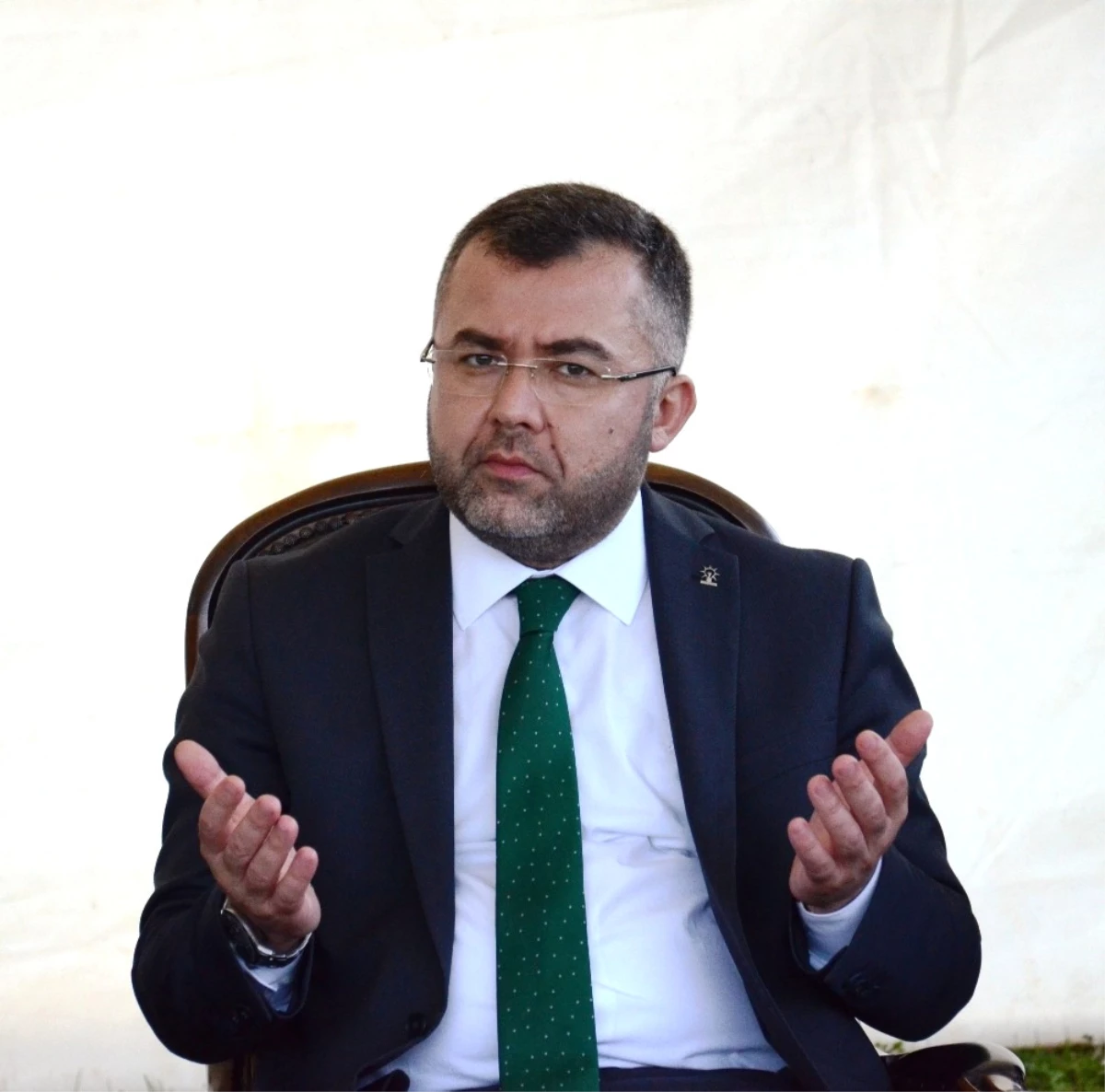 AK Parti İl Başkanı Keskin "Rabbim Sabırlar Versin"