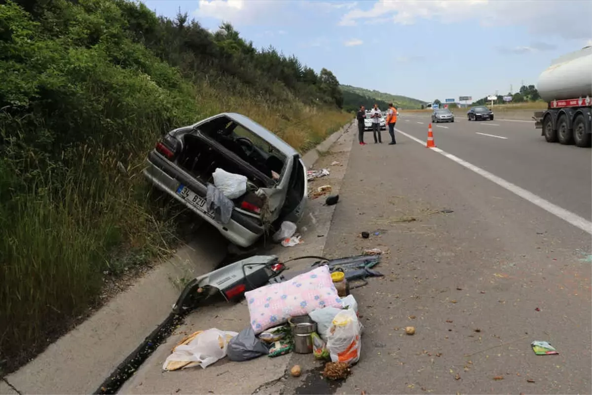 Bolu\'da Trafik Kazası: 2 Yaralı