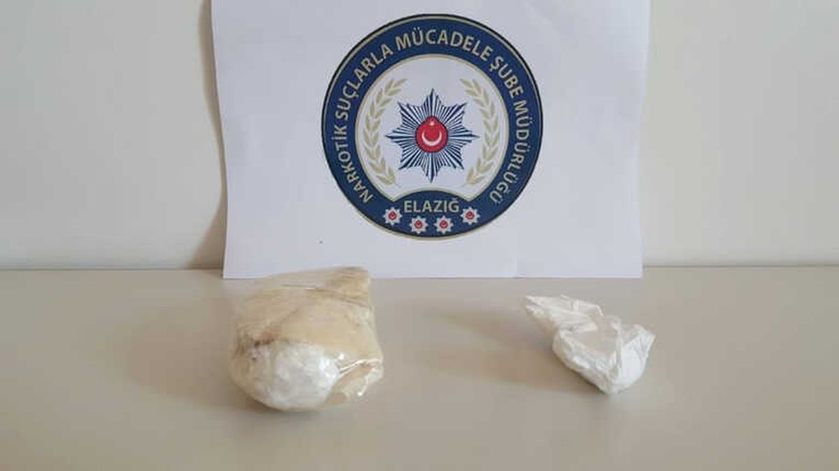 Elazığ\'da Kokainle Yakalanan Şüpheli Tutuklandı