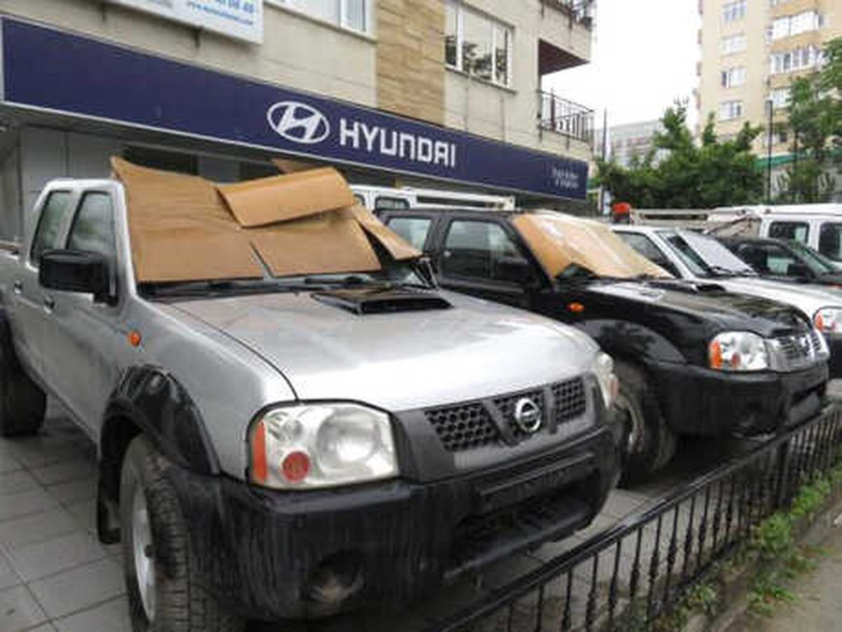 Esnafın Dolu Önlemi Devam Ediyor