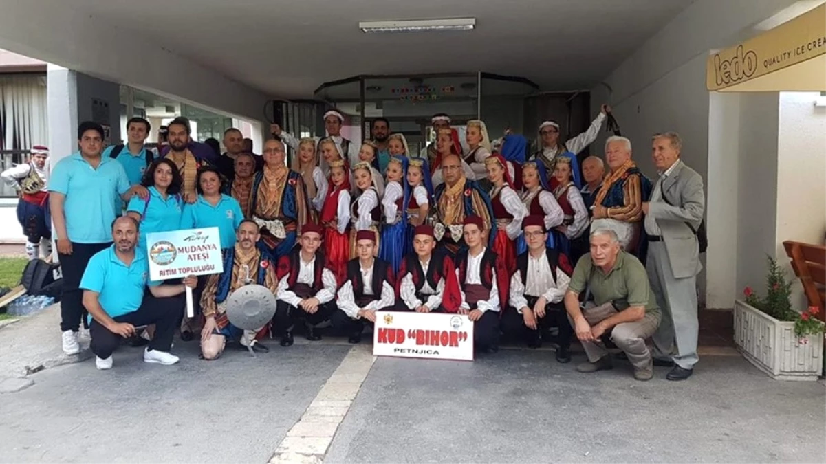 Mudanya Ateşi Ritim Grubu Bosnalıları Coşturdu