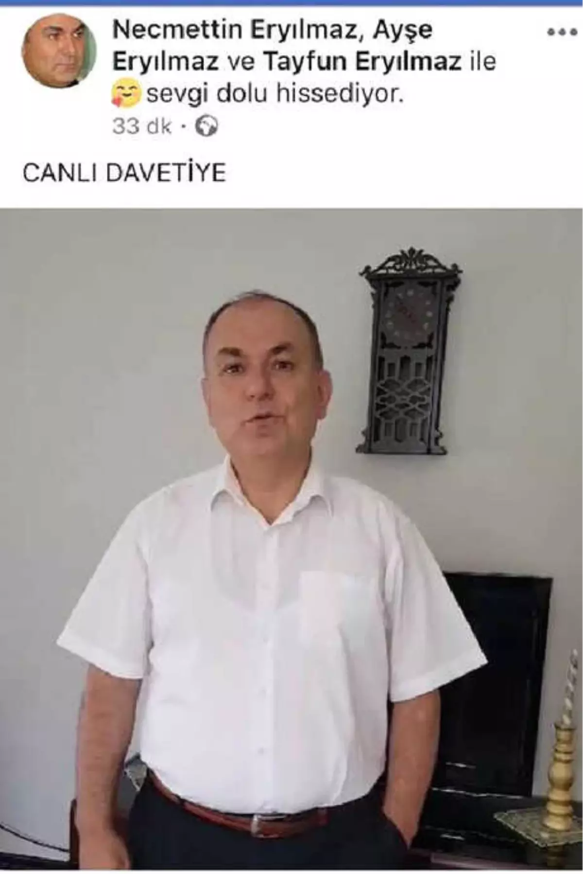 Sosyal Medyadan Canlı Yayınla Düğün Daveti