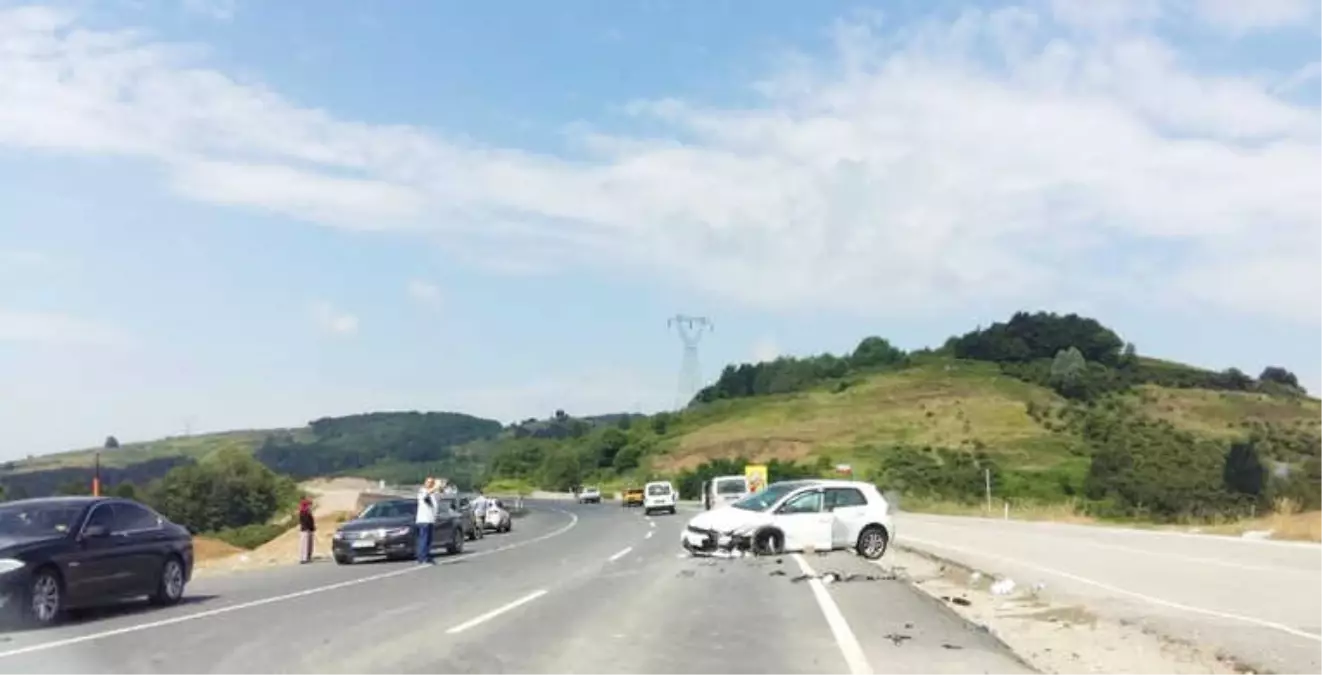 Zonguldak\'ta Trafik Kazası: 4 Yaralı