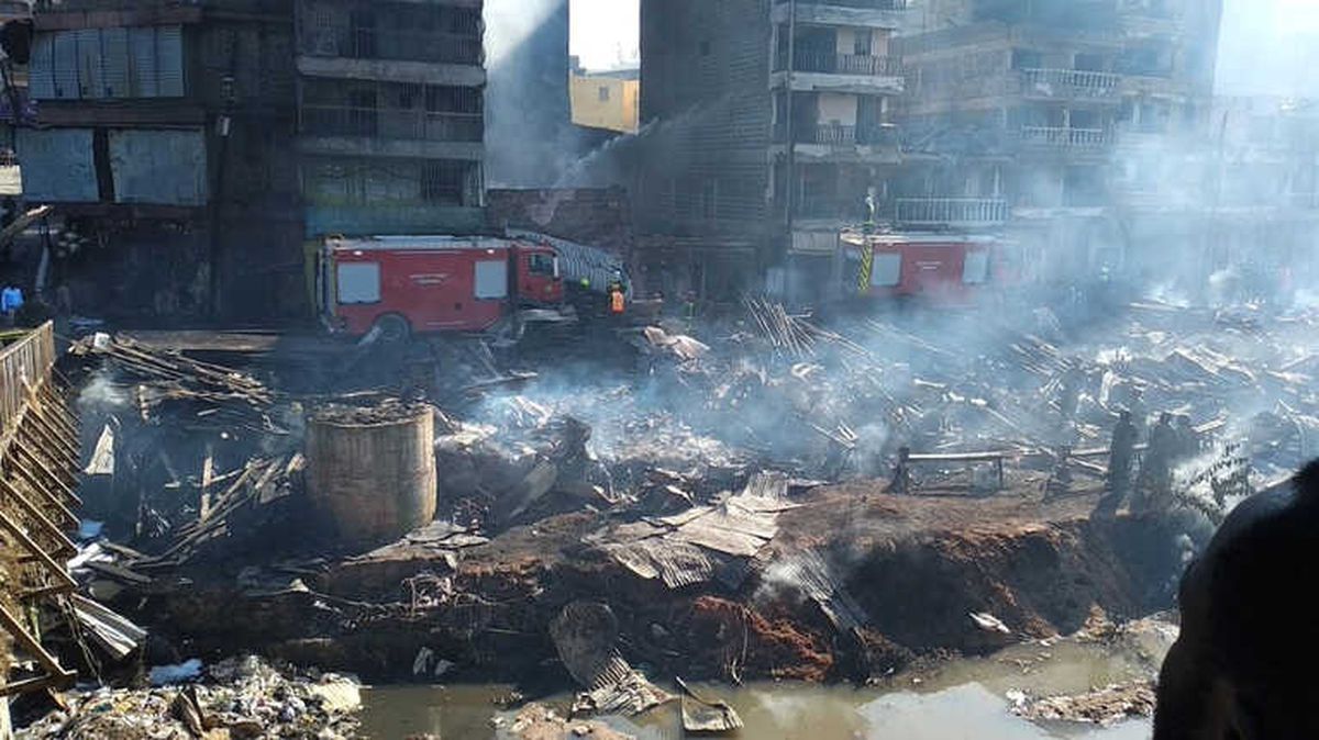 Kenya\'da Pazar Yerinde Yangın: 15 Ölü