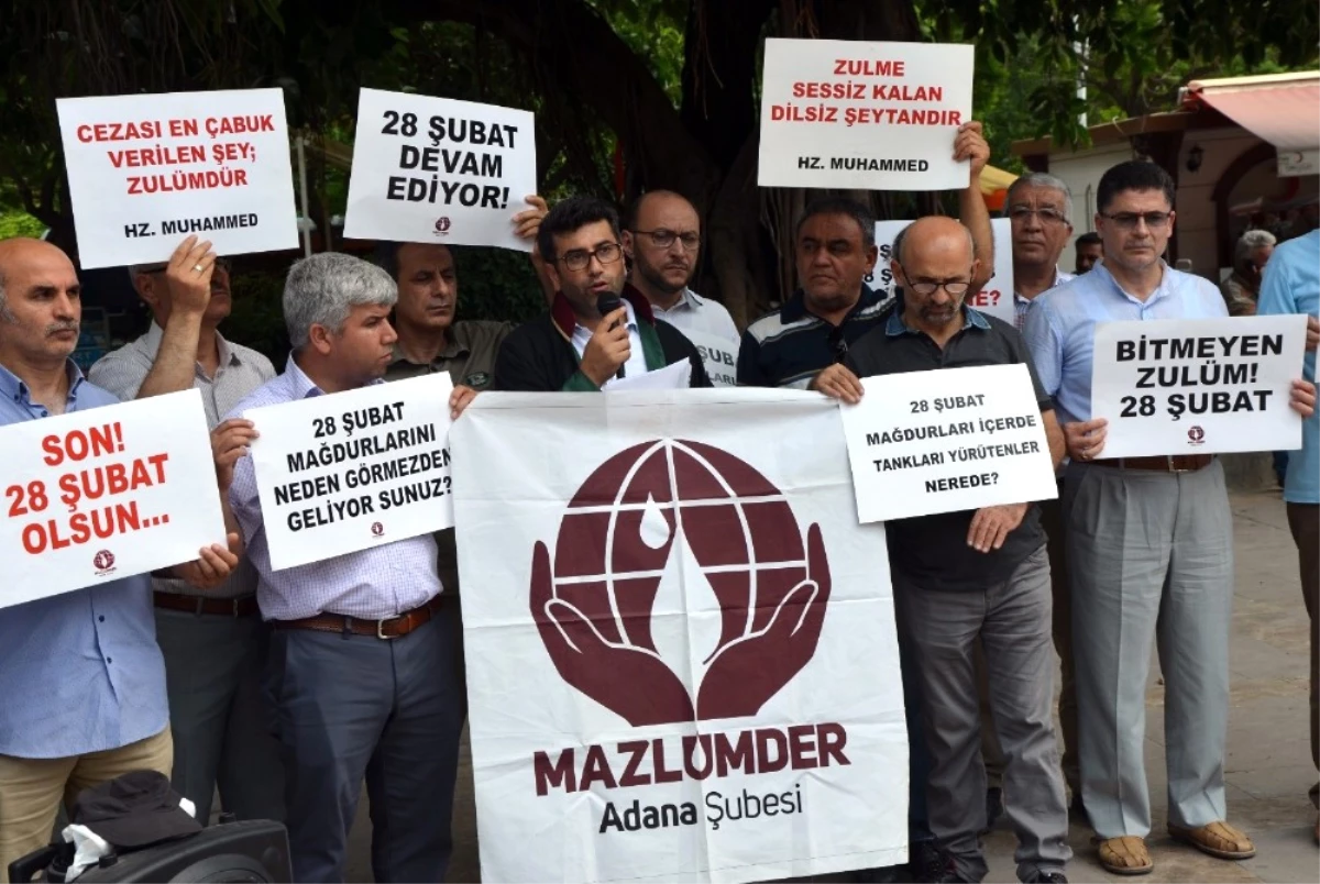 Mazlumder 28 Şubat Mahpuslarına Özgürlük İstedi