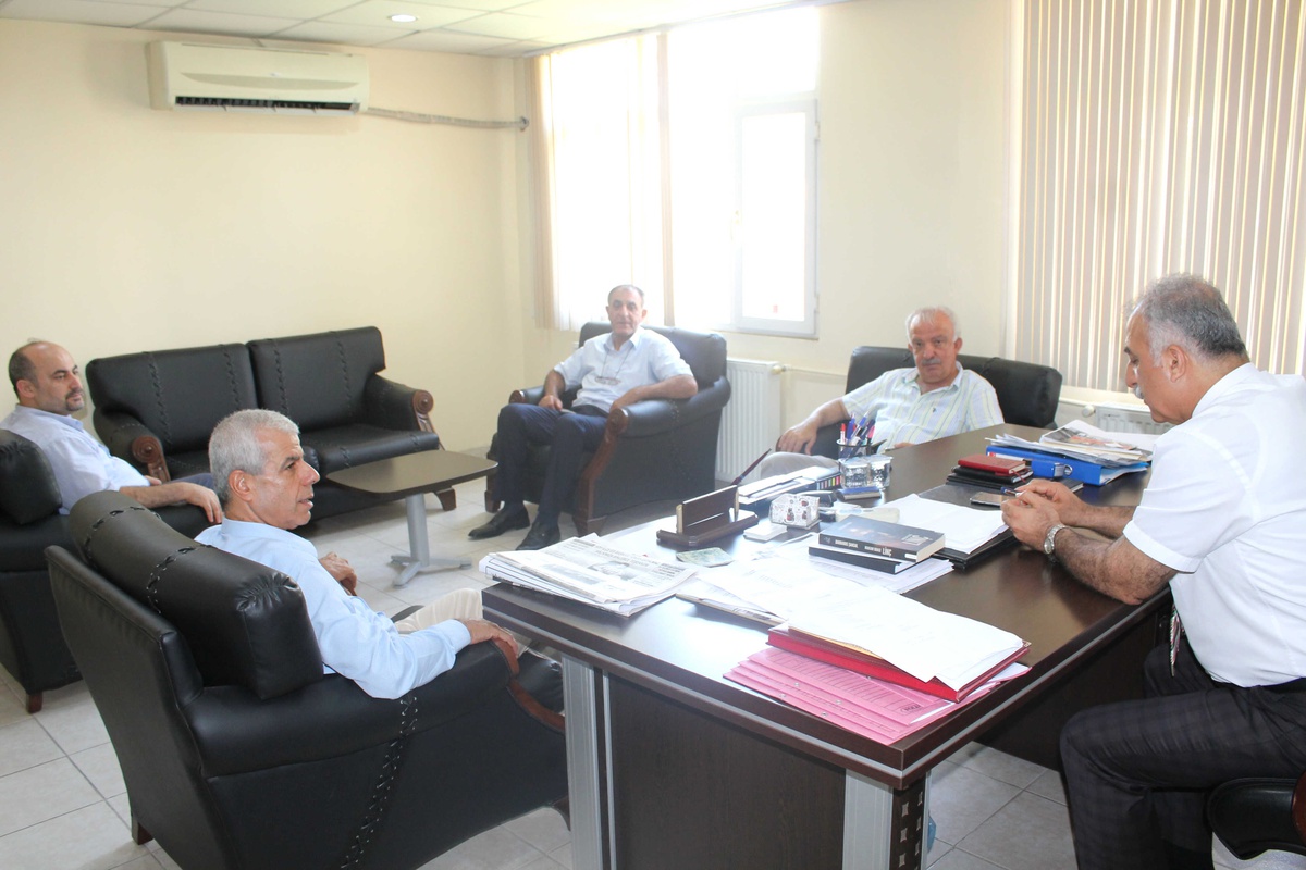 Oda Başkanları , Başkan Nehir\'i Ziyaret Etti