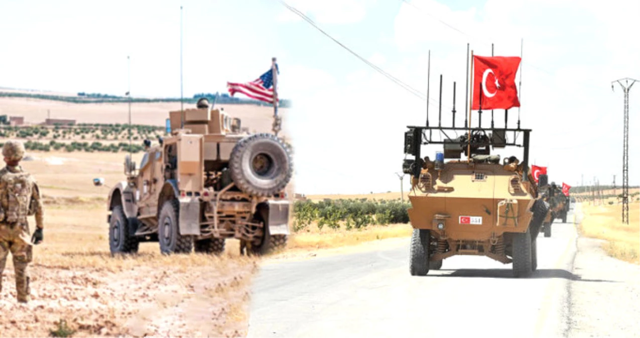 Görüntüler Pentagon\'dan! ABD ve Türk Askeri Yan Yana Münbiç\'te