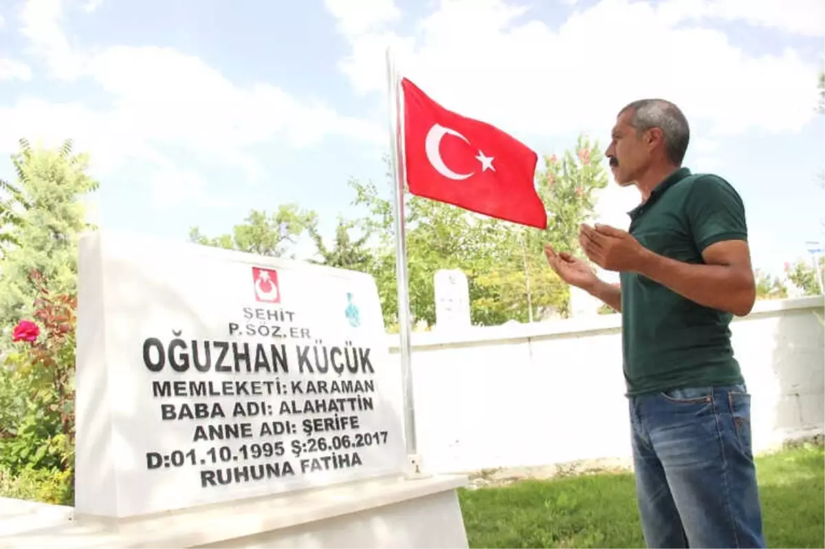 Şehit Oğuzhan Küçük İçin Ailesi Ölüm Yıldönümünde Mevlit Okuttu