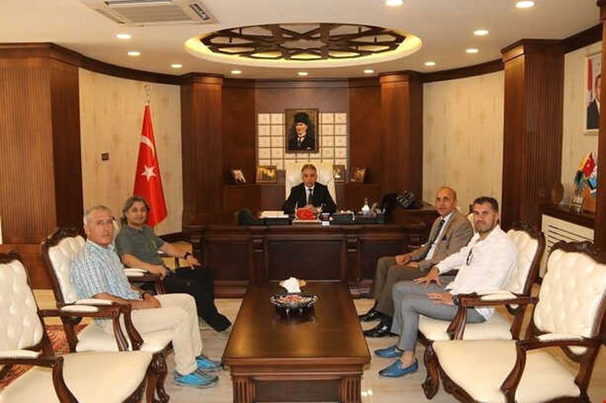 Tdf Başkanı Başar\'dan Vali Toprak\'a Ziyaret