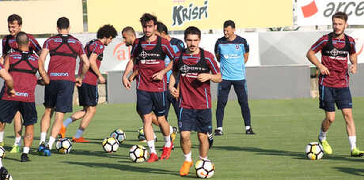 Trabzonspor\'da Topla Çalışmalar Başladı