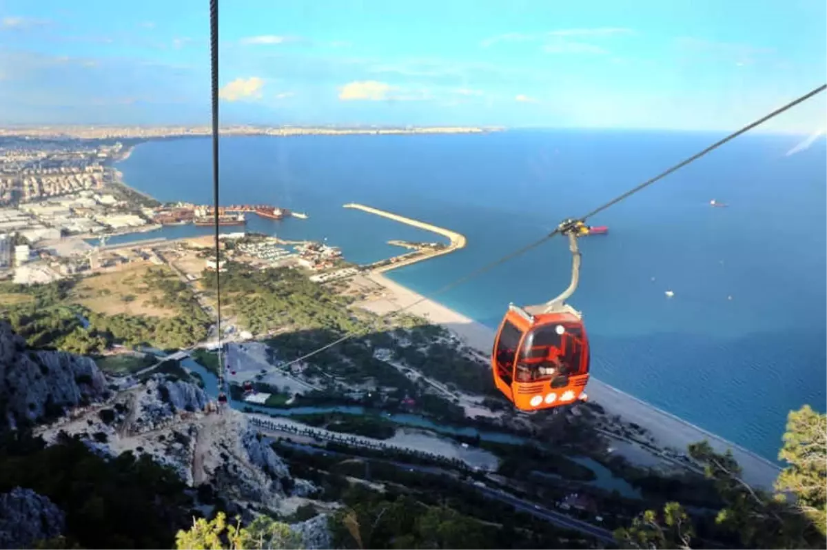 Tünektepe Teleferik Çekim Merkezi Oldu