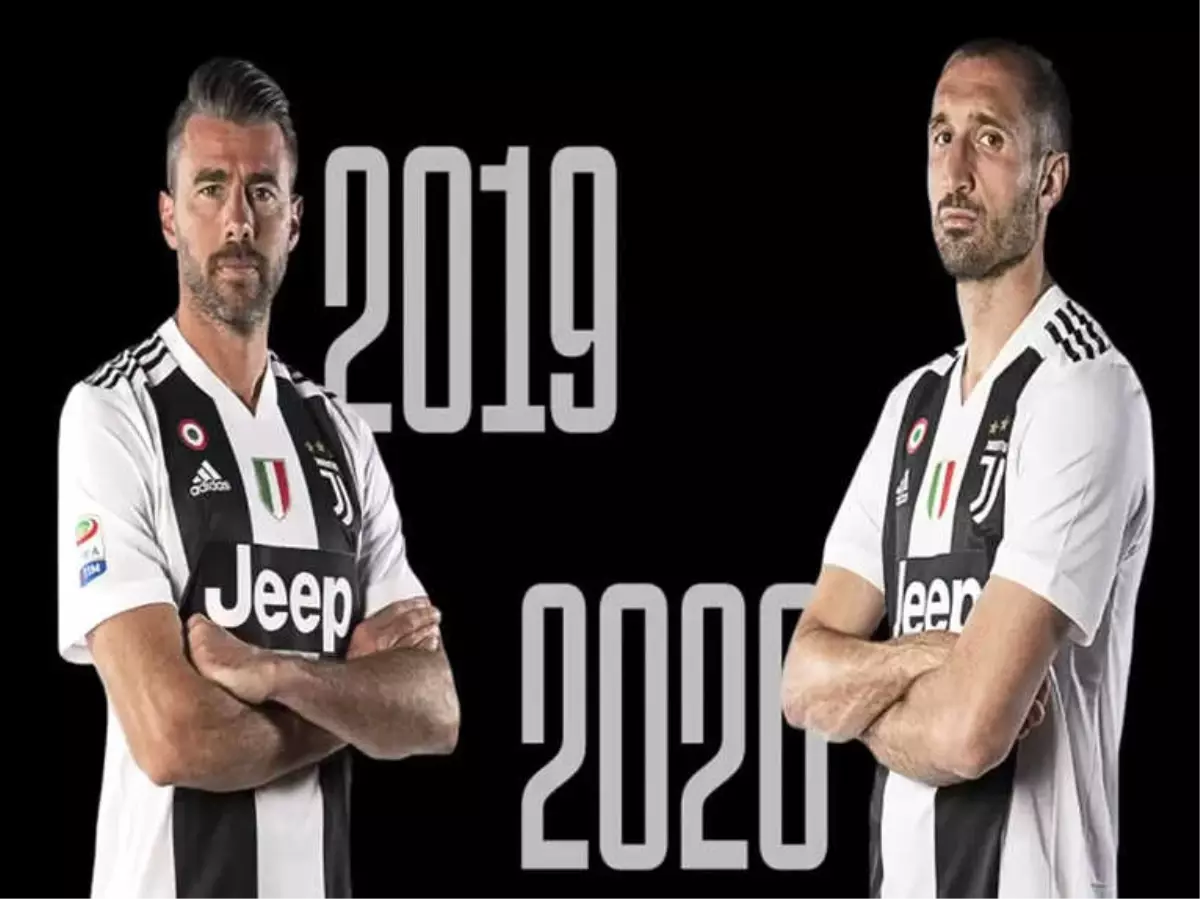 Barzagli ve Chiellini Juventus\'ta Devam Ediyor