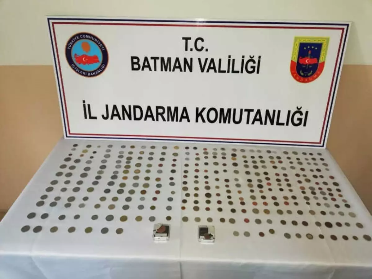 Batman\'da 326 Adet Tarihi Sikke Ele Geçirildi