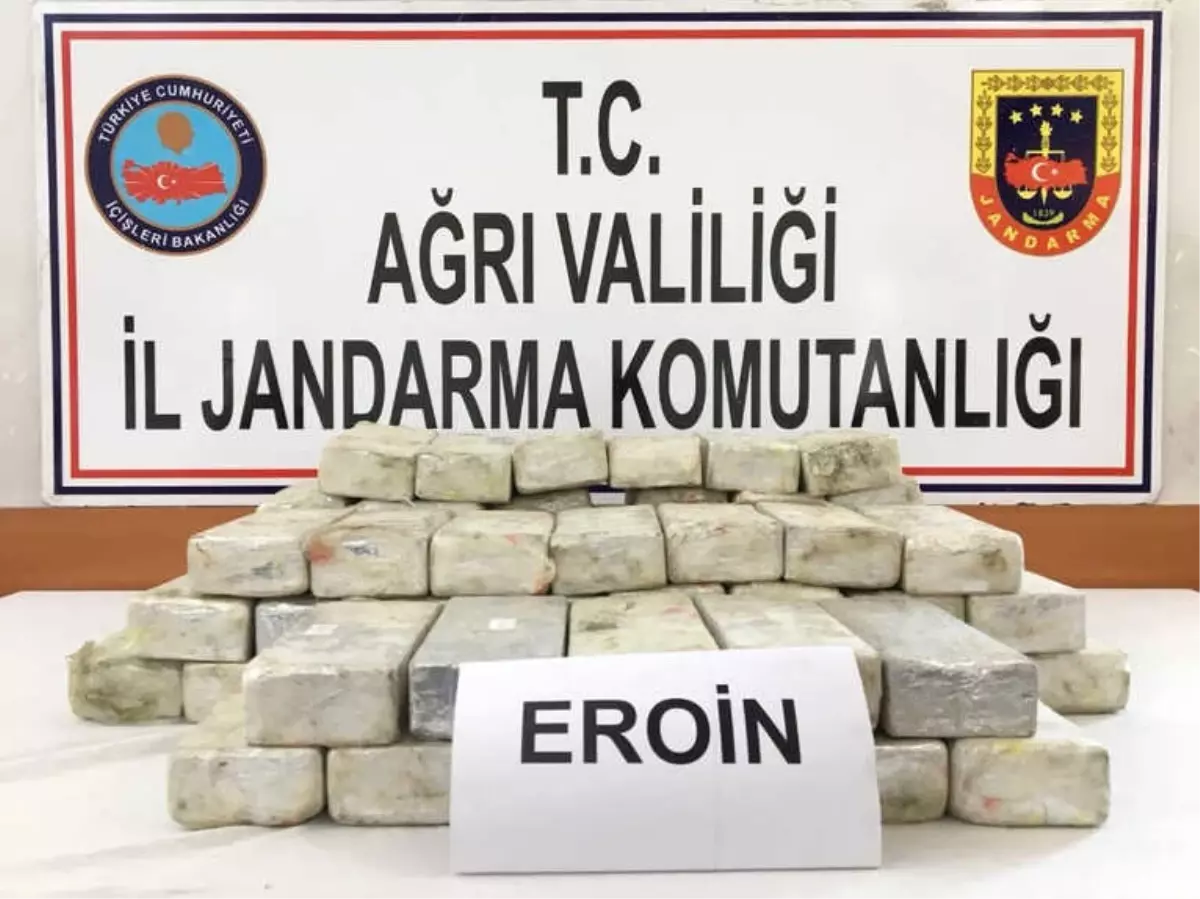 Doğubayazıt\'ta 37 Kilo Eroin Ele Geçirildi