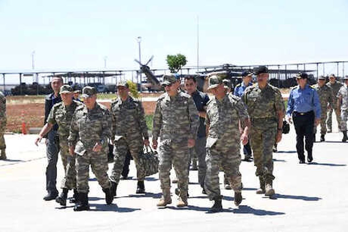Genelkurmay Başkanı Akar, Suriye Sınırında (2)