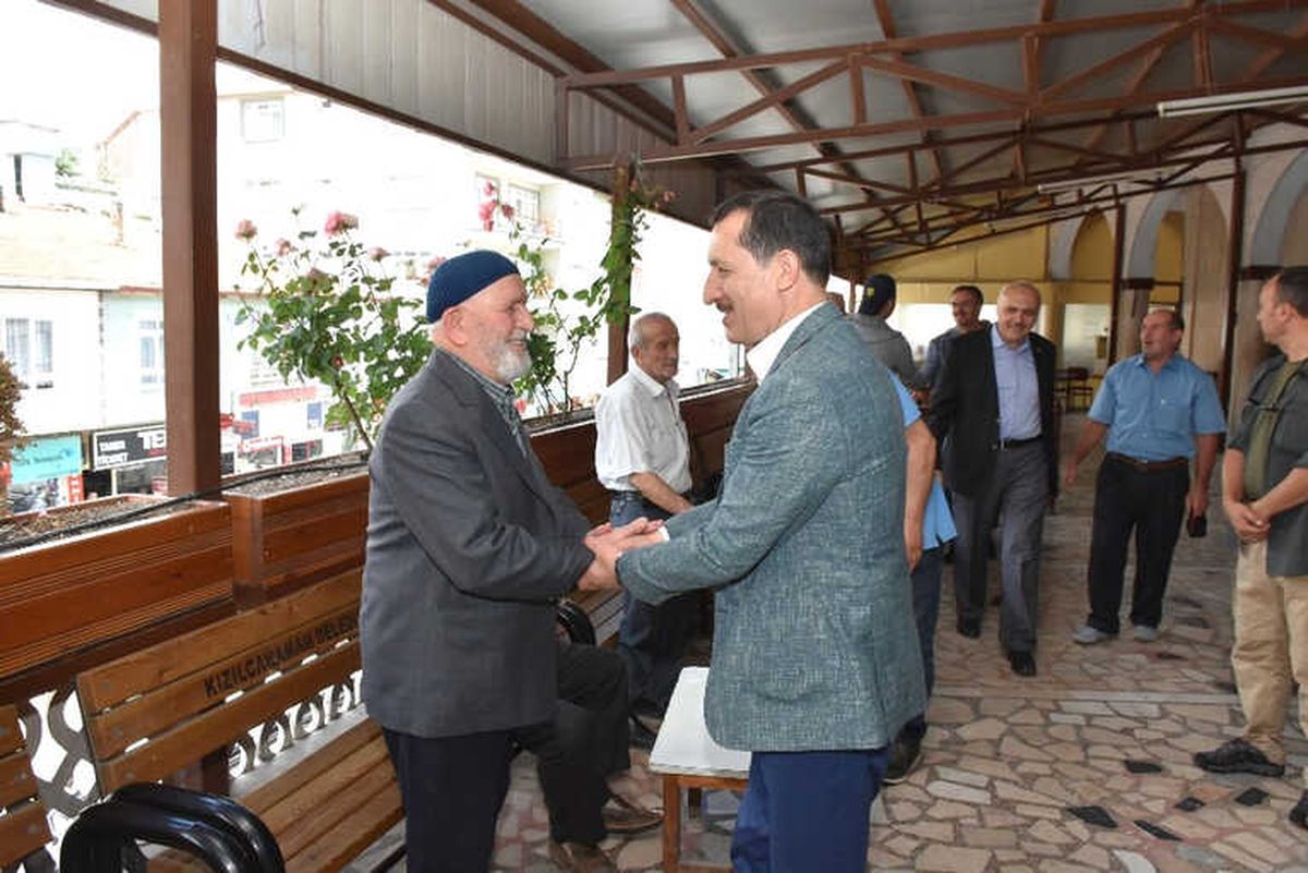 İlk Ziyareti Kızılcahamam\'a Oldu