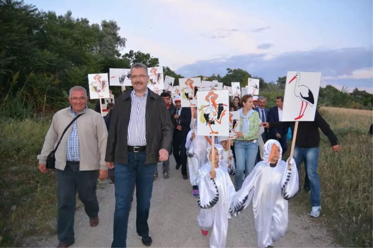 Karacabey\'de Leylek Festivali Coşkusu