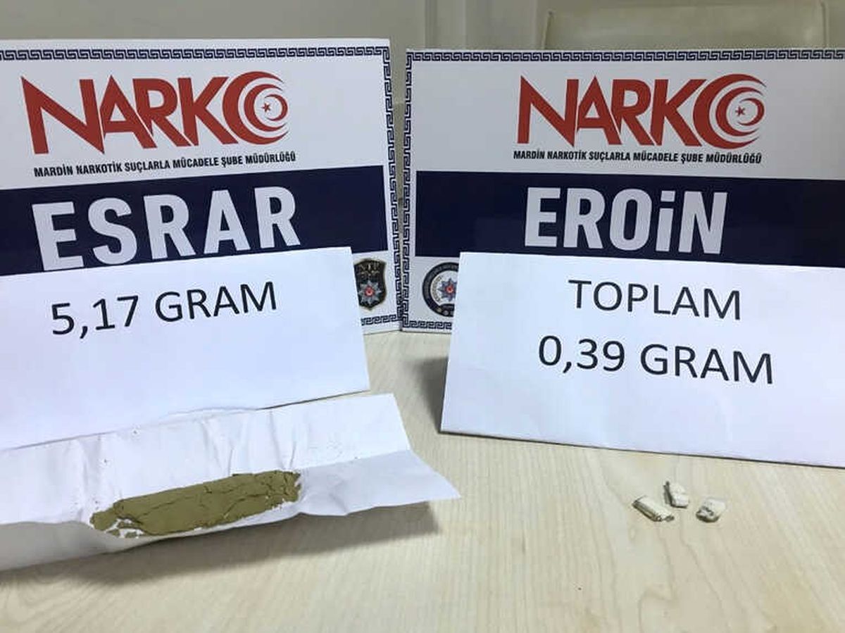 Mardin\'de Kaçakçılık ve Uyuşturucu Operasyonu