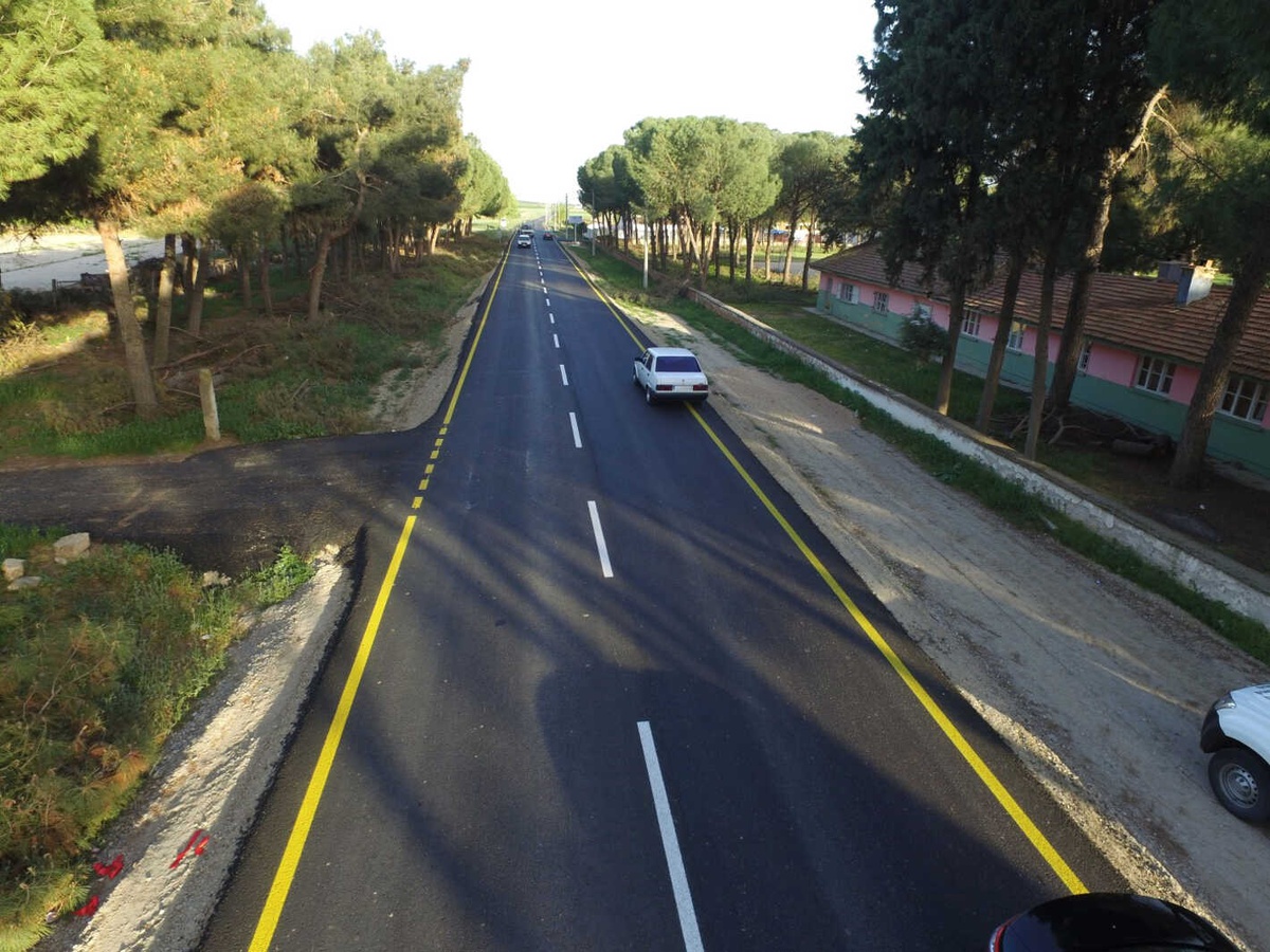 Salihli\'ye 314 Kilometre Asfalt