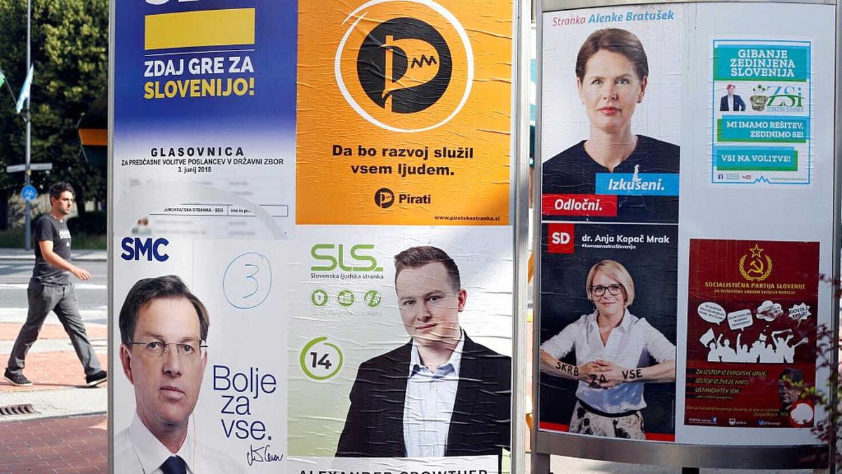Slovenya\'daki Erken Seçimlerde Göçmen Karşıtı Parti Favori