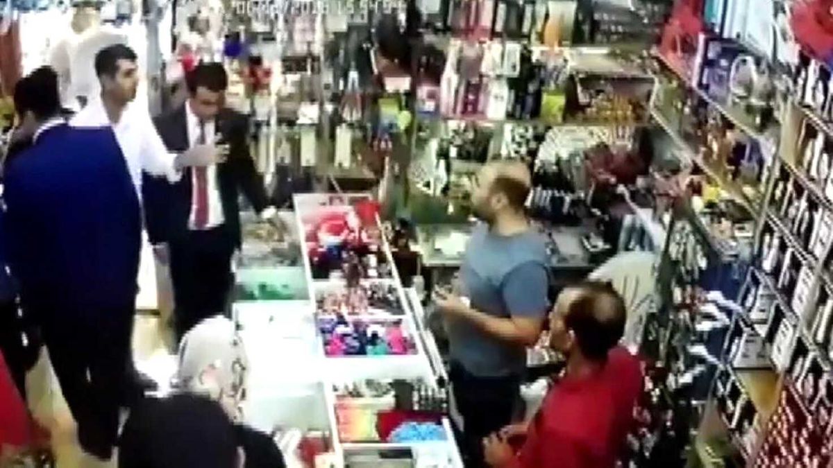 Suruç\'taki Kavganın Güvenlik Kamerası Görüntüleri Yayınlandı