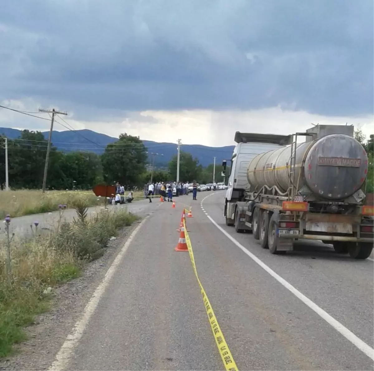 15 Yaşındaki Motosiklet Sürücüsü Kazada Öldü