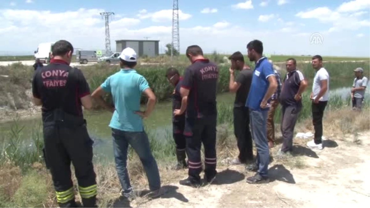 Konya\'da Hafif Ticari Araç Sulama Kanalına Düştü: 9 Yaralı