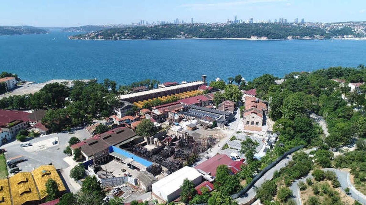 Küle Dönen Diriliş Ertuğrul\'un Seti, Havadan Görüntülendi