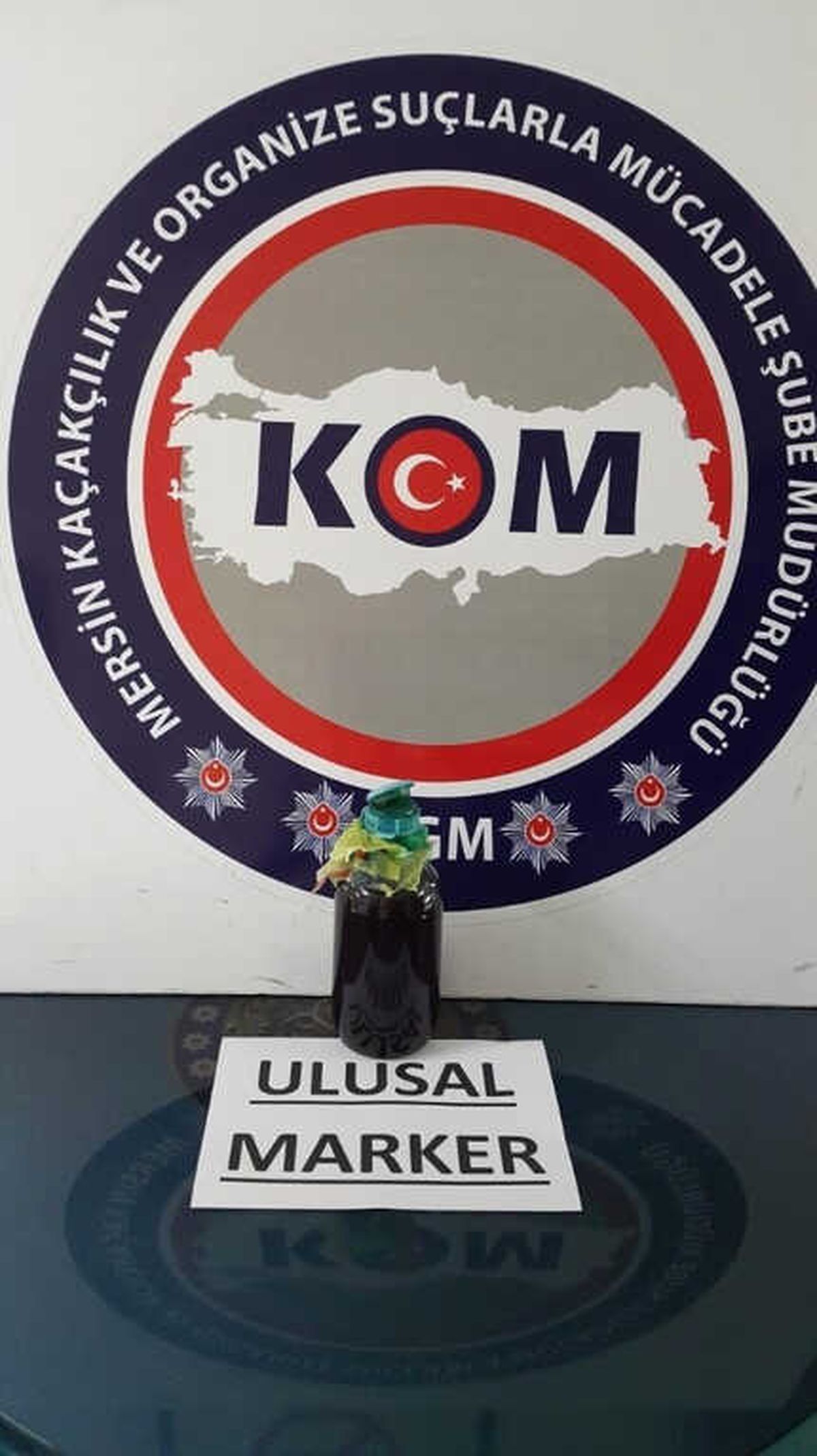 Mersin\'de 1 Litre \'Ulusal Marker\' Ele Geçirildi