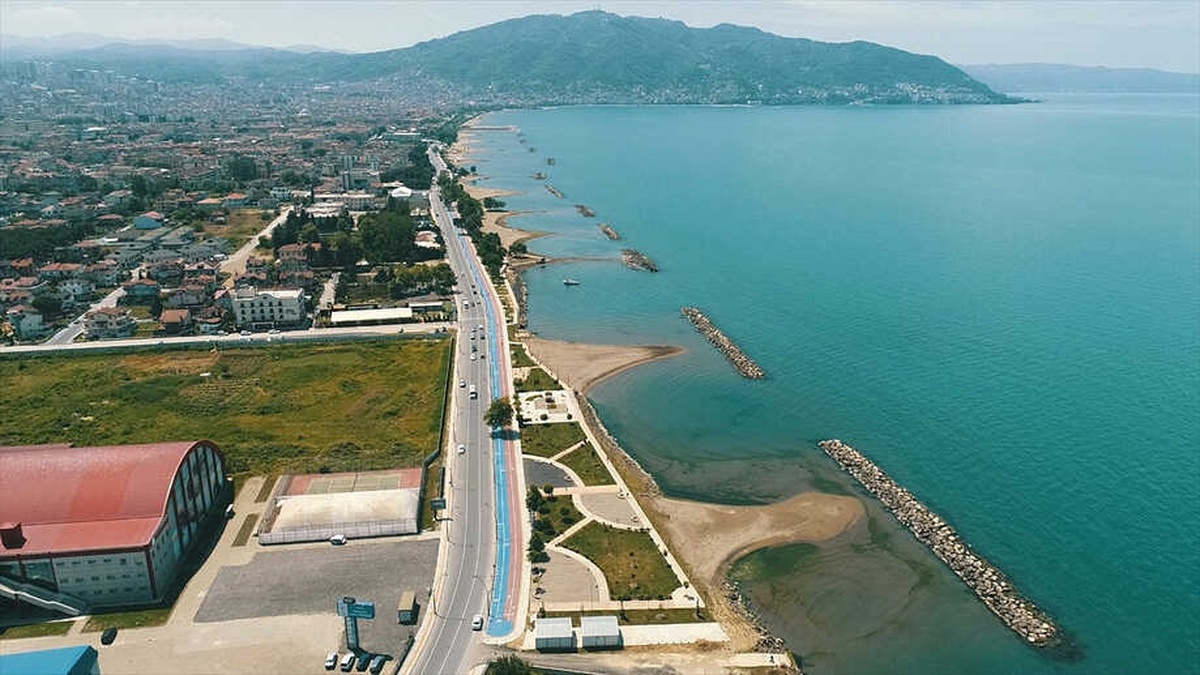 Ordu\'da Bisiklet ve Yaya Yolu Çalışmaları