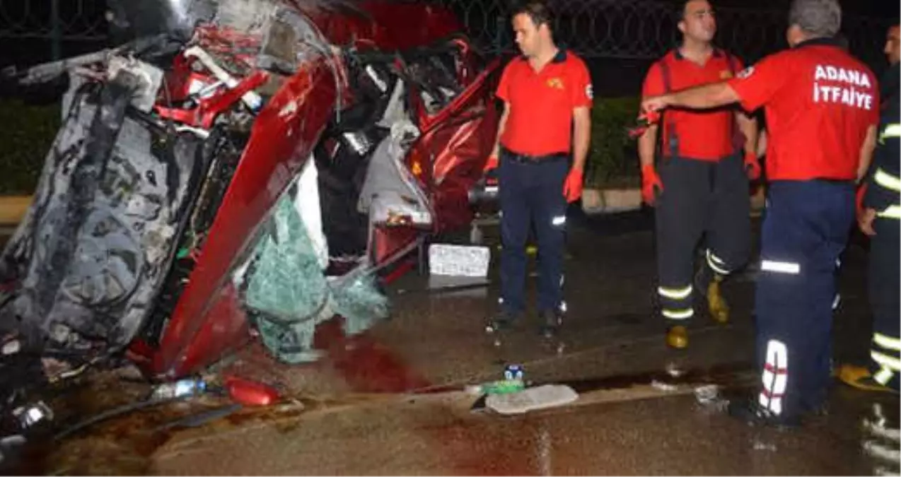 Aday Sürücünün Feci Ölümü: Önce Taksiye Ardından Su Tankerine Çarptı