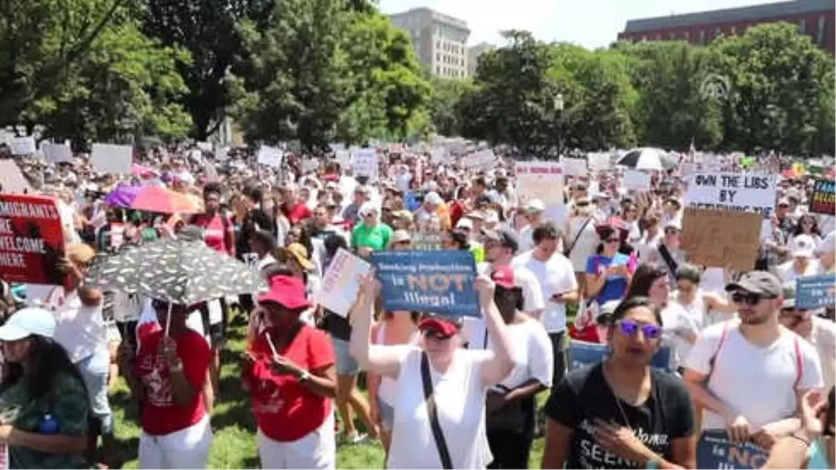 ABD\'de Trump\'ın Göçmen Politikası Protesto Edildi