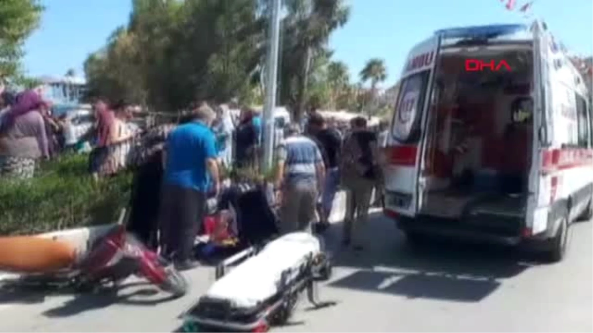 Antalya 13 Yaşındaki Motosikletli ile Çarptığı Çocuk Yaralandı
