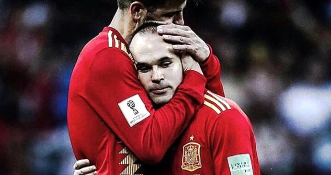 Dünya Kupasına Elenen İspanya\'da Iniesta Emekli Oldu