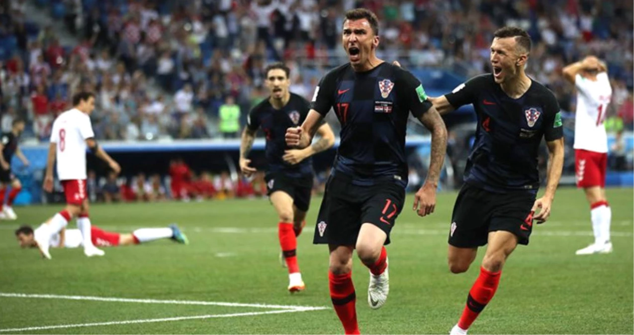 Dünya Kupasında Hırvatistan, Danimarka\'yı Yenerek Çeyrek Finale Yükseldi