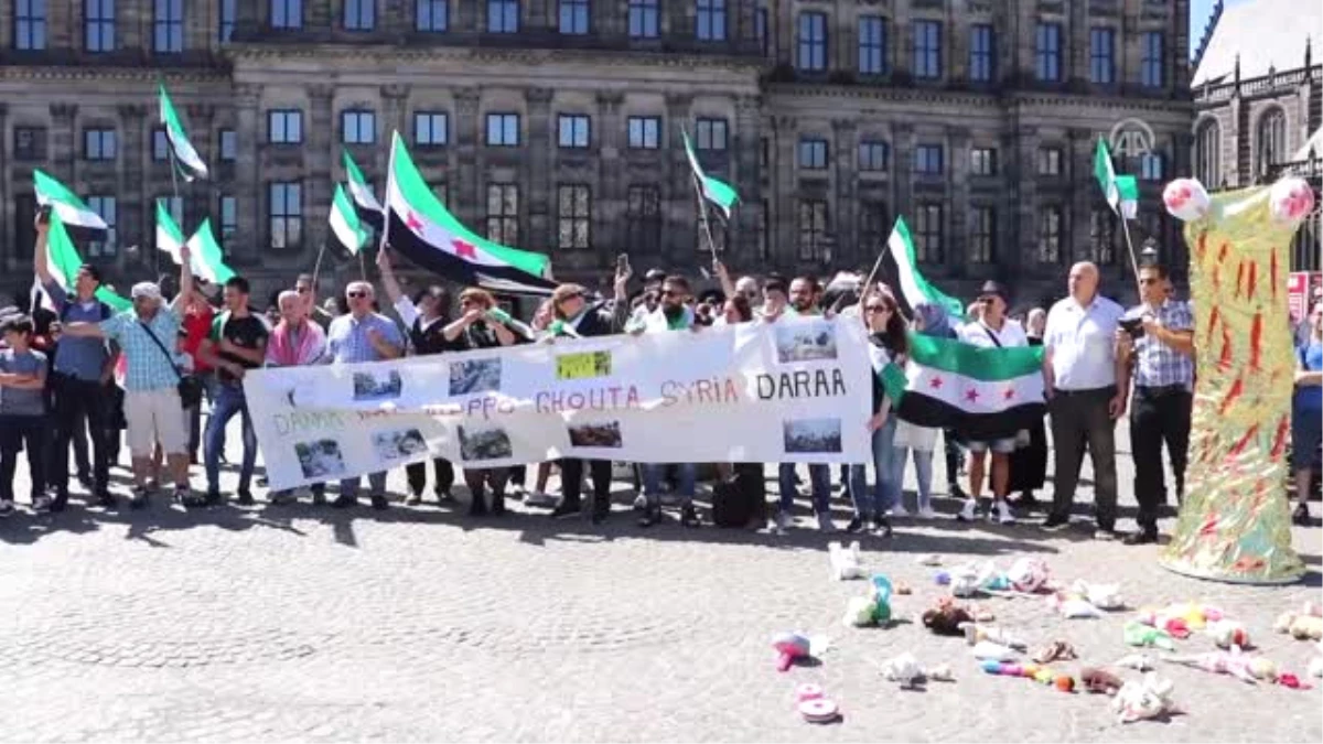 Hollanda\'da "Dera\'daki Katliamı Durdur" Gösterisi