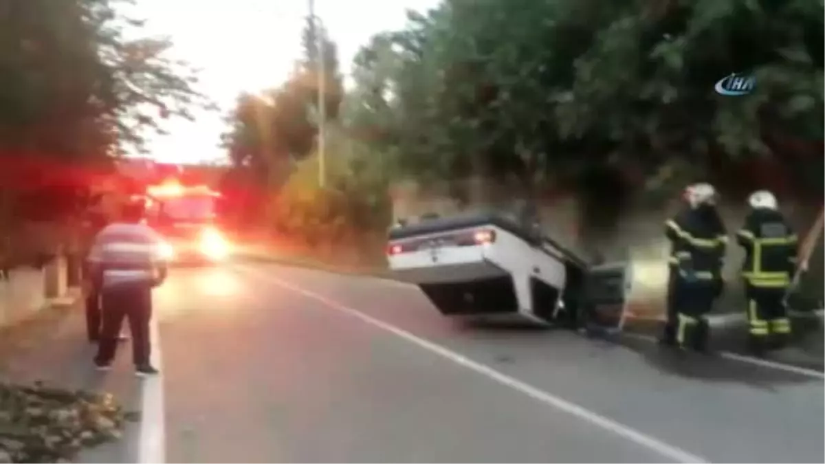 Takla Atan Otomobil Doğalgaz Borusunu Patlattı: 1 Yaralı