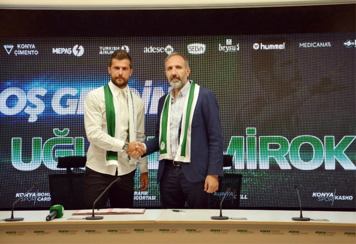 Atiker Konyaspor, Uğur Demirok ile Resmi Sözleşme İmzaladı