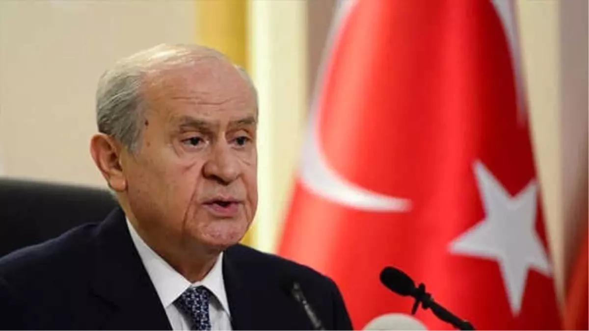 Bahçeli\'den Bayrakdar Açıklaması